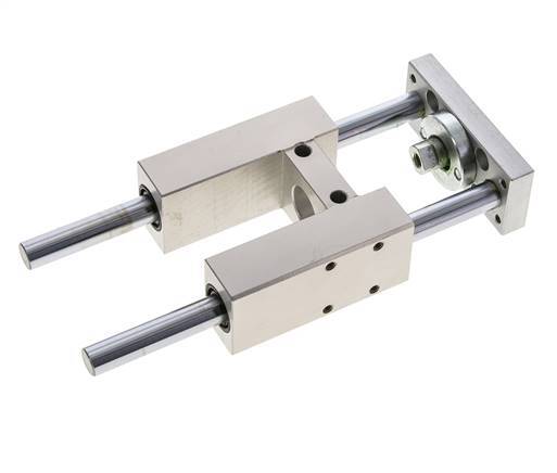 Unidad de guía para cilindro ISO 6432 de 12 mm y 16 mm