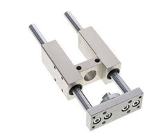 Unidad de guía para cilindro ISO 6432 de 12 mm y 16 mm