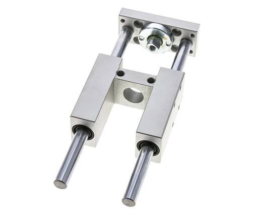 Unidad de guía para cilindro ISO 6432 de 12 mm y 16 mm