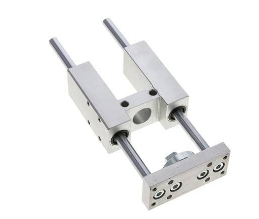 Unidad de guía para cilindro ISO 6432 de 12 mm y 16 mm