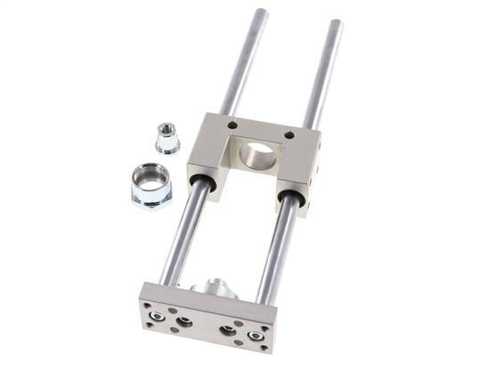 Unidad de guía para cilindro ISO 6432 de 20 mm y 25 mm