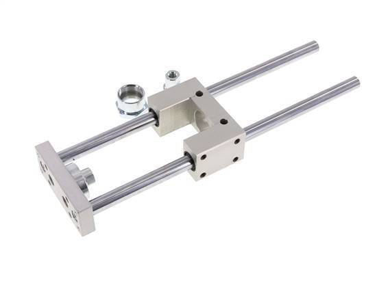 Unidad de guía para cilindro ISO 6432 de 20 mm y 25 mm