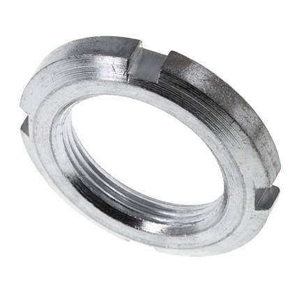 Slotted Nut for 32 mm Round Cylinder M30 x 1.5