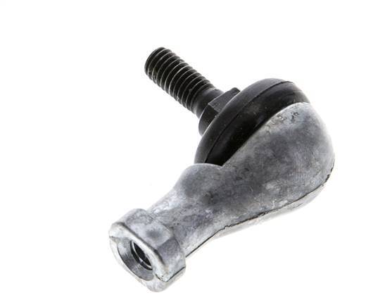 90deg Terminal de varilla M6 Fundición inyectada de aluminio