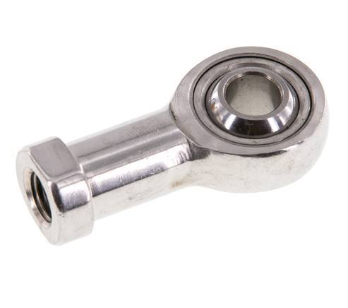 Rótula M10 x 1,25 Hembra Acero inoxidable 304 (1.4301)