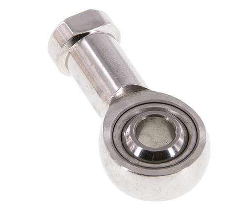 Rótula M10 x 1,25 Hembra Acero inoxidable 304 (1.4301)