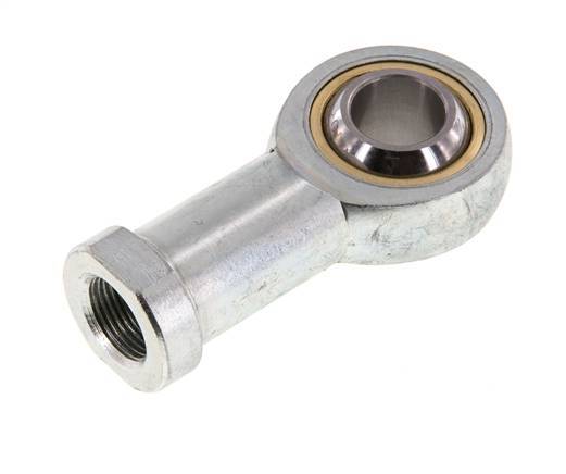 Spherical Rod-end M20 x 1.5 Female Zinc plated steel