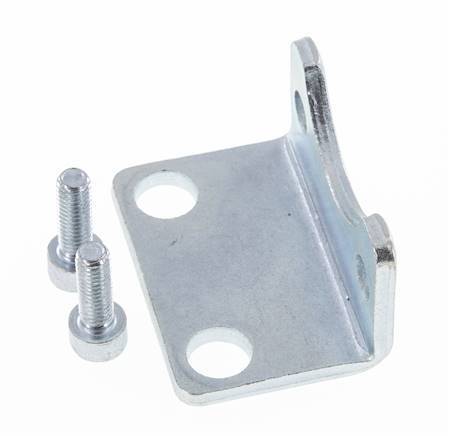 Foot Mount 40 mm ISO 15552 ISO 21287 Zinc plated steel