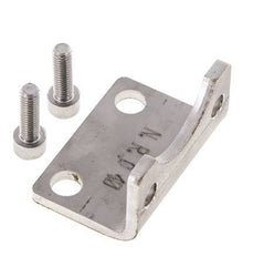 Foot Mount 40 mm ISO 15552 Stainless steel 316 (1.4401)