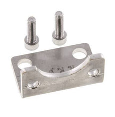 Foot Mount 40 mm ISO 15552 Stainless steel 316 (1.4401)