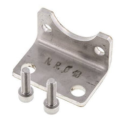 Foot Mount 40 mm ISO 15552 Stainless steel 316 (1.4401)