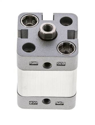 Cilindro Compacto de Doble Efecto ISO 21287 20-10mm - Magnético