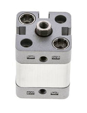 Cilindro Compacto de Doble Efecto ISO 21287 20-10mm - Magnético