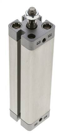 ISO 21287 Compact Double Acting Cylinder 20-100mm - Magnetic - Male Rod