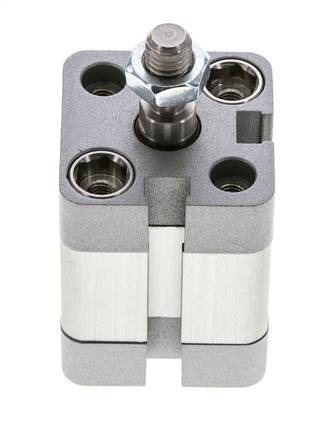 Cilindro Compacto de Doble Efecto ISO 21287 20-10mm - Magnético - Vástago Macho