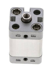 Cilindro Compacto de Doble Efecto ISO 21287 20-15mm - Magnético