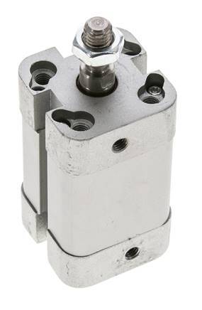 ISO 21287 Compact Double Acting Cylinder 20-25mm - Magnetic - Male Rod
