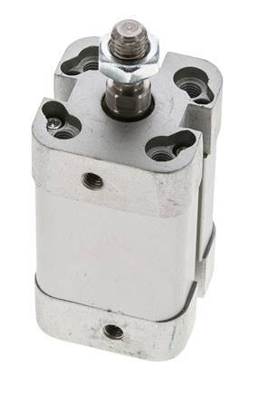 ISO 21287 Compact Double Acting Cylinder 20-25mm - Magnetic - Male Rod