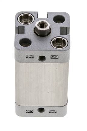 Cilindro Compacto de Doble Efecto ISO 21287 20-30mm - Magnético