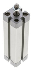 ISO 21287 Compact Double Acting Cylinder 20-80mm - Magnetic - Male Rod