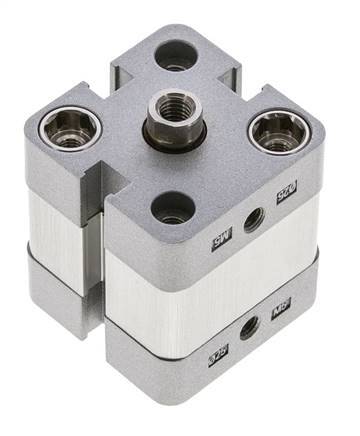 Cilindro Compacto de Doble Efecto ISO 21287 25-5mm - Magnético