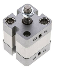 Cilindro Compacto de Doble Efecto ISO 21287 25-5mm - Magnético - Vástago Macho