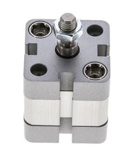 Cilindro Compacto de Doble Efecto ISO 21287 25-5mm - Magnético - Vástago Macho