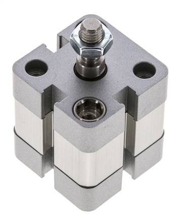 Cilindro Compacto de Doble Efecto ISO 21287 25-5mm - Magnético - Vástago Macho