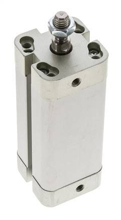 Cilindro Compacto de Doble Efecto ISO 21287 25-60mm - Magnético - Vástago Macho