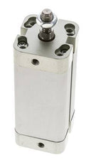 Cilindro Compacto de Doble Efecto ISO 21287 25-60mm - Magnético - Vástago Macho