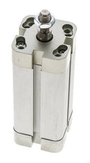 Cilindro Compacto de Doble Efecto ISO 21287 25-60mm - Magnético - Vástago Macho