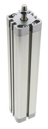 ISO 21287 Compact Double Acting Cylinder 32-200mm - Magnetic - Male Rod