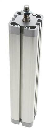 ISO 21287 Compact Double Acting Cylinder 32-200mm - Magnetic - Male Rod