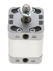 ISO 21287 Compact Double Acting Cylinder 32-20mm - Magnetic - Male Rod