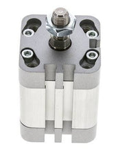 ISO 21287 Compact Double Acting Cylinder 32-20mm - Magnetic - Male Rod