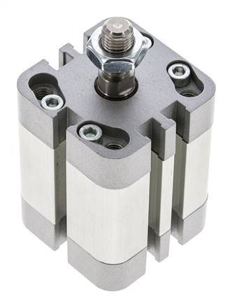 ISO 21287 Compact Double Acting Cylinder 32-20mm - Magnetic - Male Rod