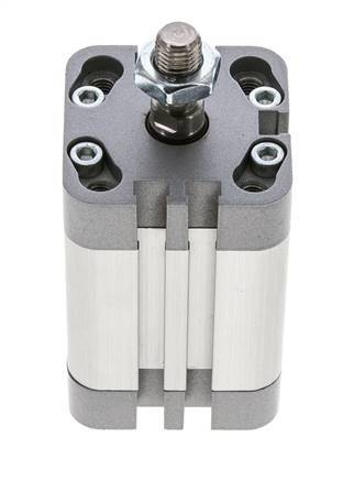 ISO 21287 Compact Double Acting Cylinder 32-30mm - Magnetic - Male Rod