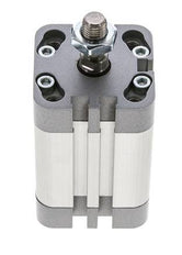 ISO 21287 Compact Double Acting Cylinder 32-30mm - Magnetic - Male Rod