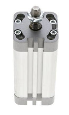 ISO 21287 Compact Double Acting Cylinder 32-60mm - Magnetic - Male Rod