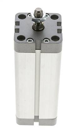 ISO 21287 Compact Double Acting Cylinder 40-100mm - Magnetic - Male Rod