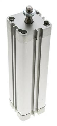 ISO 21287 Compact Double Acting Cylinder 40-150mm - Magnetic - Male Rod