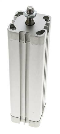 ISO 21287 Compact Double Acting Cylinder 40-150mm - Magnetic - Male Rod