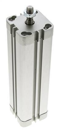 ISO 21287 Compact Double Acting Cylinder 40-150mm - Magnetic - Male Rod