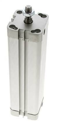 ISO 21287 Compact Double Acting Cylinder 40-150mm - Magnetic - Male Rod