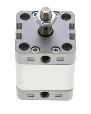 ISO 21287 Compact Double Acting Cylinder 40-20mm - Magnetic - Male Rod