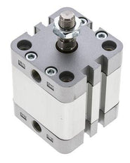 ISO 21287 Compact Double Acting Cylinder 40-20mm - Magnetic - Male Rod