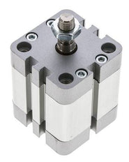 ISO 21287 Compact Double Acting Cylinder 40-20mm - Magnetic - Male Rod