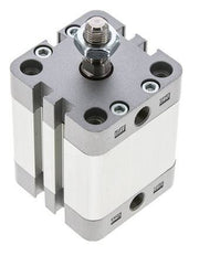 ISO 21287 Compact Double Acting Cylinder 40-25mm - Magnetic - Male Rod