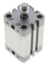 ISO 21287 Compact Double Acting Cylinder 40-40mm - Magnetic - Male Rod