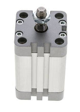 ISO 21287 Compact Double Acting Cylinder 40-40mm - Magnetic - Male Rod